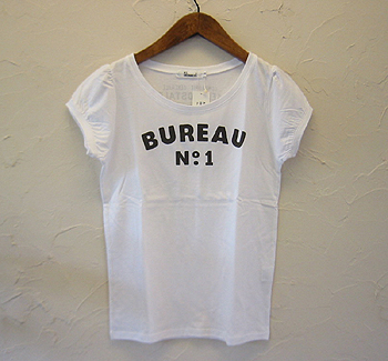 AO オリジナルパフスリーブ半袖Tシャツ“BUREAU”.jpg